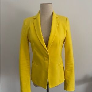 Zara Bright Yellow Blazer